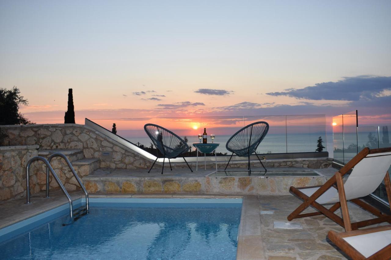 Villa Thetis With Private Pool Where The Sunsets Fade Away Áyios Nikítas Exterior foto