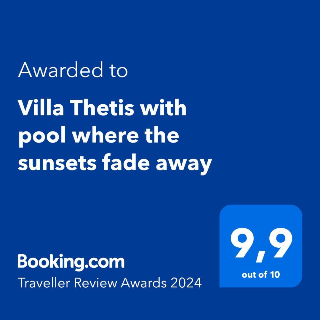 Villa Thetis With Private Pool Where The Sunsets Fade Away Áyios Nikítas Exterior foto