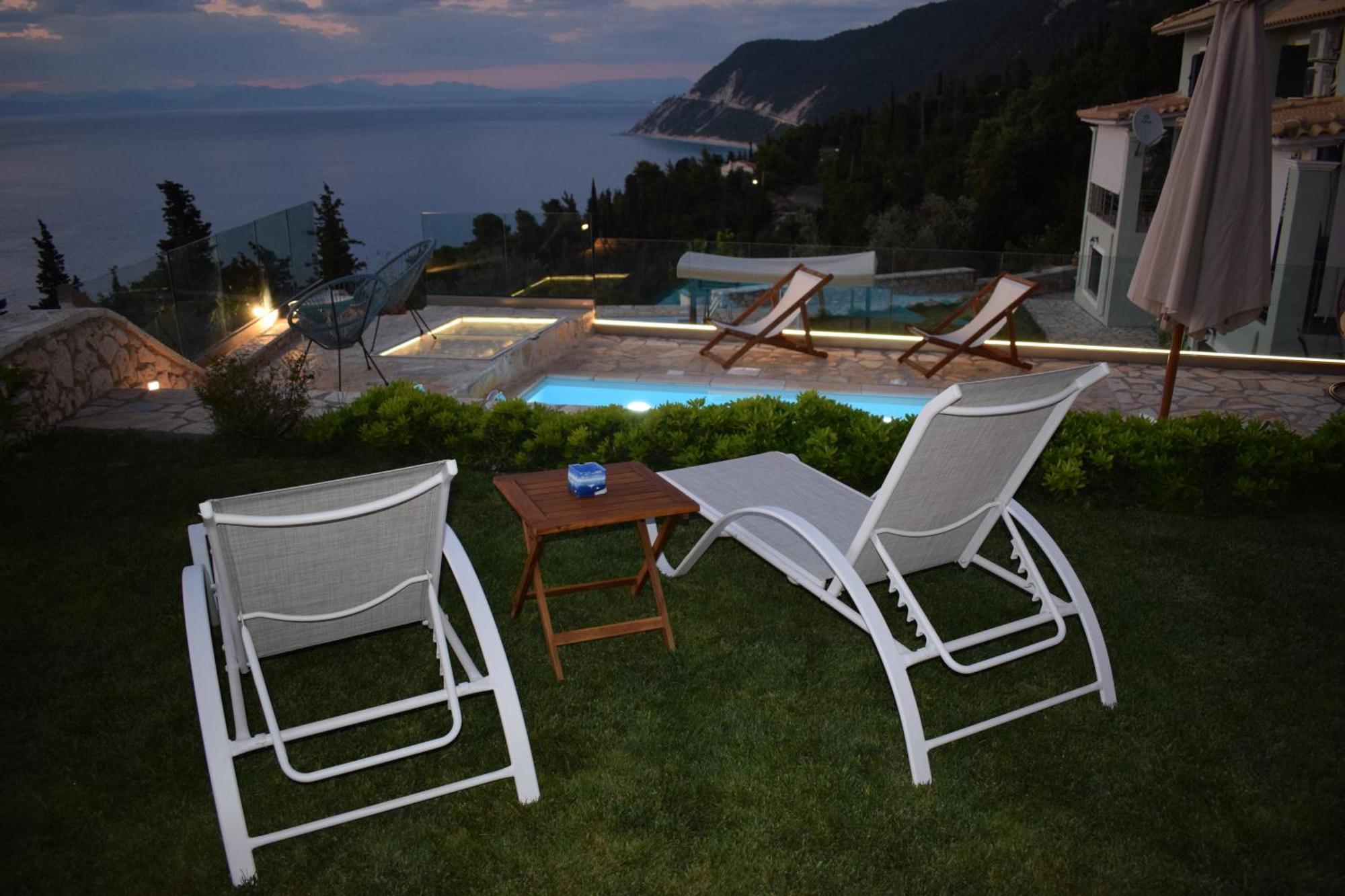 Villa Thetis With Private Pool Where The Sunsets Fade Away Áyios Nikítas Exterior foto